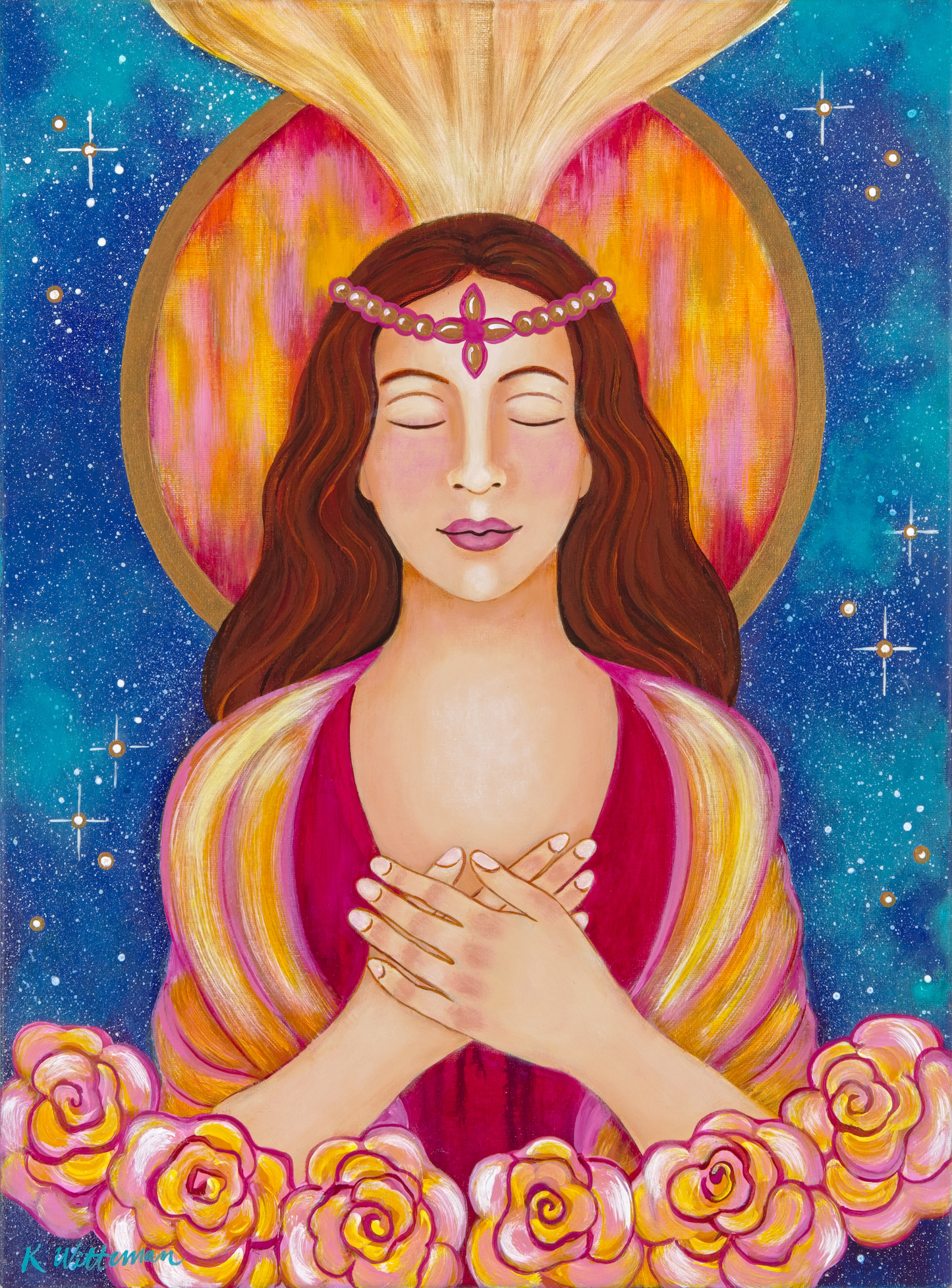 Divine Connection Canvas Giclee Print 11 x 15