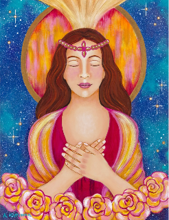 Divine Connection Canvas Giclee Print 20 x 27