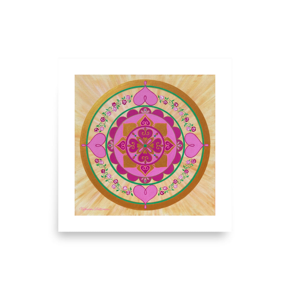 *Blessing of Divine Love 10" x 10" Altar Card