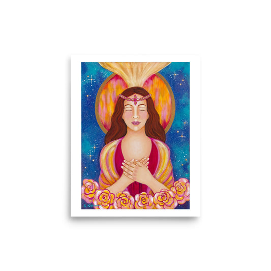 Divine Connection 8" x 10" Altar Card