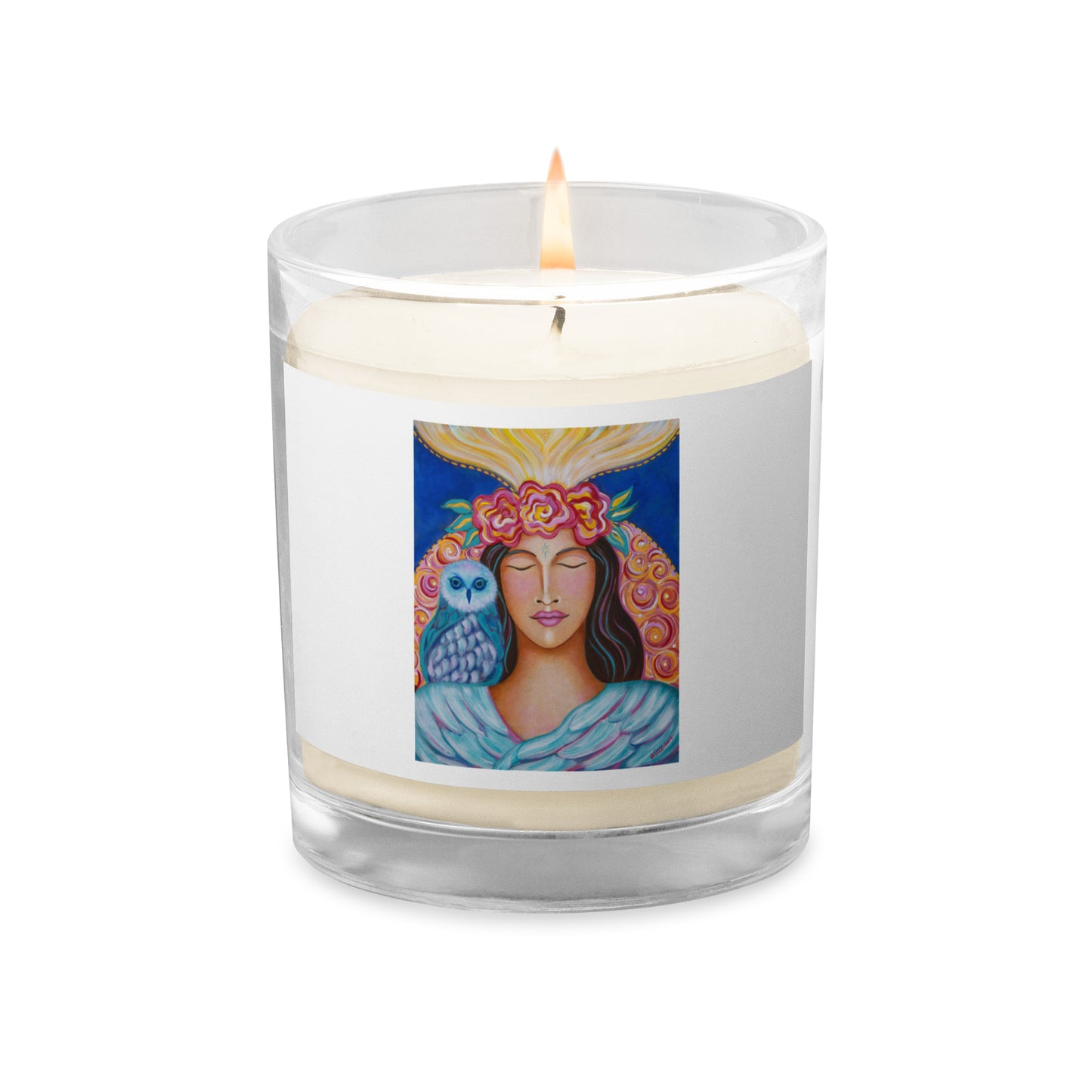 Kissed by the Star of Wisdom Glass Jar Soy Wax Candle