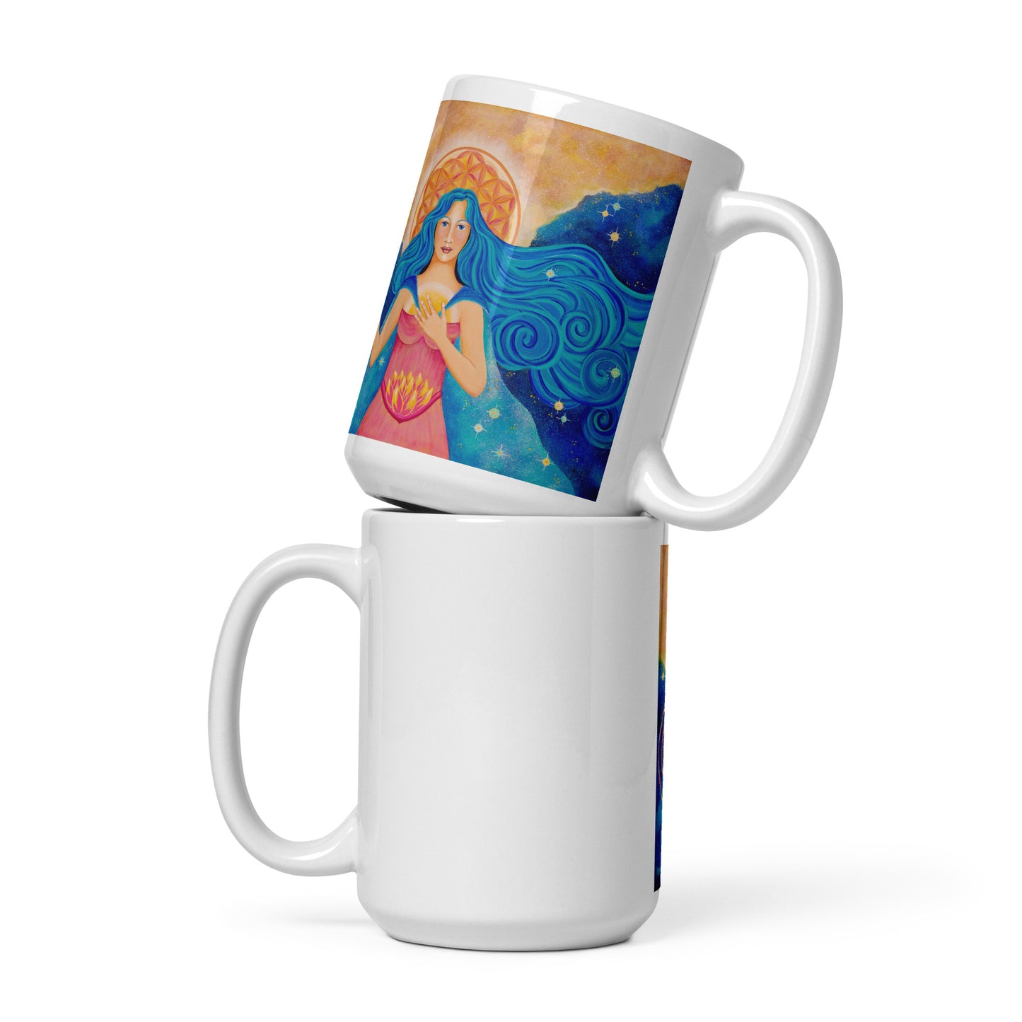 Goddess of Unconditional Love Large Mug