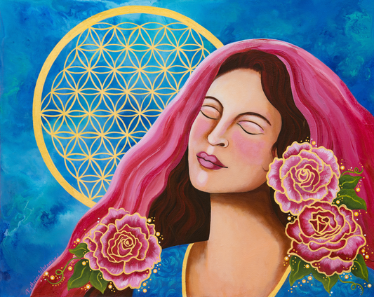 Mary Magdalene: The Light Within Canvas Giclee Print 19 x 24