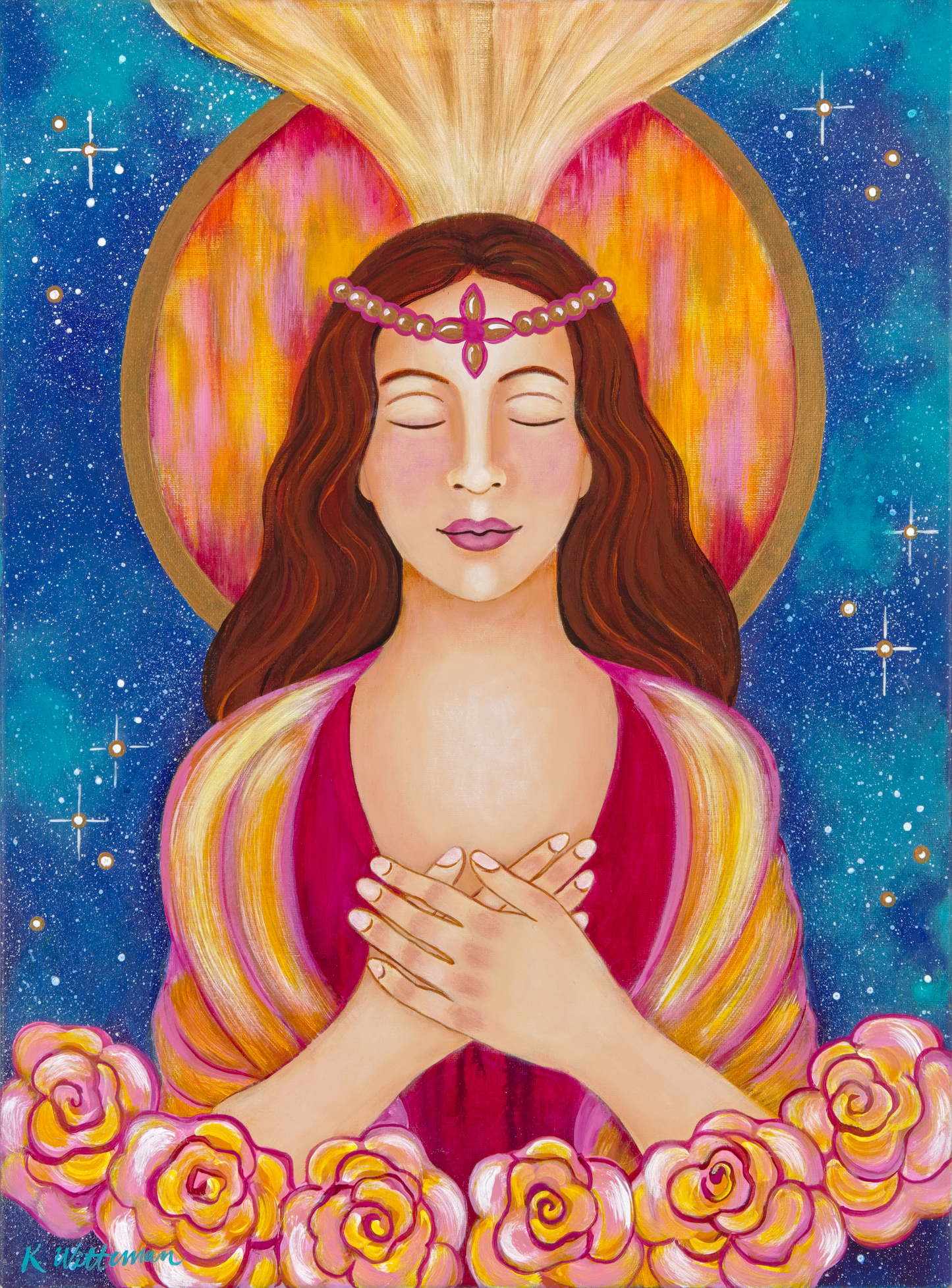 Divine Connection Canvas Giclee Print 16 x 22