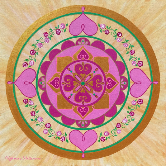 *Blessing of Divine Love Canvas Giclee Print 20 x 20