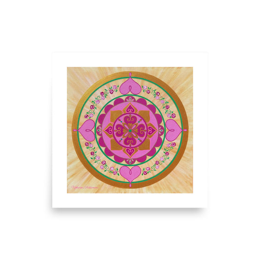 *Blessing of Divine Love 10" x 10" Altar Card