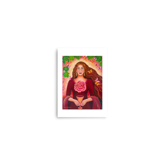 Mary Magdalene: Garden of Eternal Love 5" x 7" Altar Card