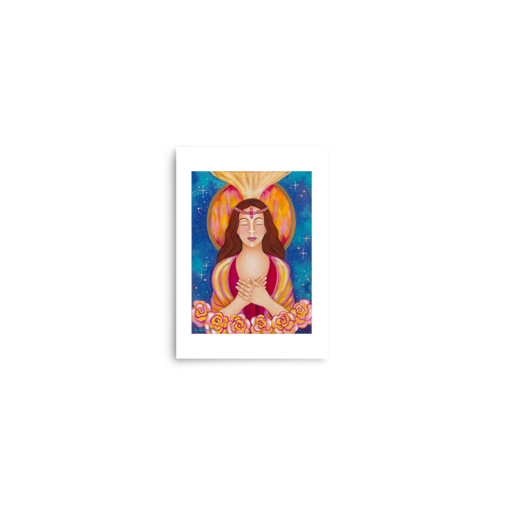 Divine Connection 5" x 7" Altar Card