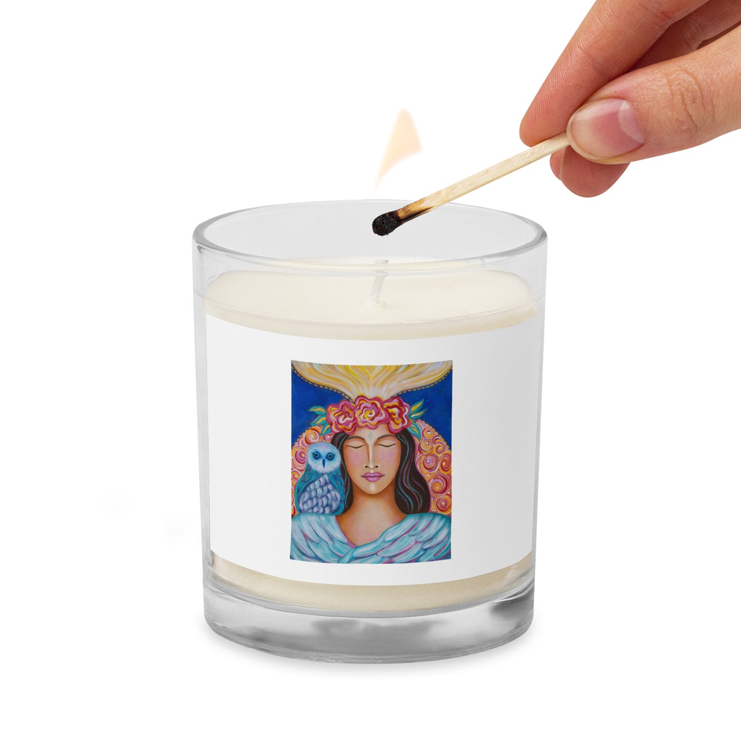 Kissed by the Star of Wisdom Glass Jar Soy Wax Candle