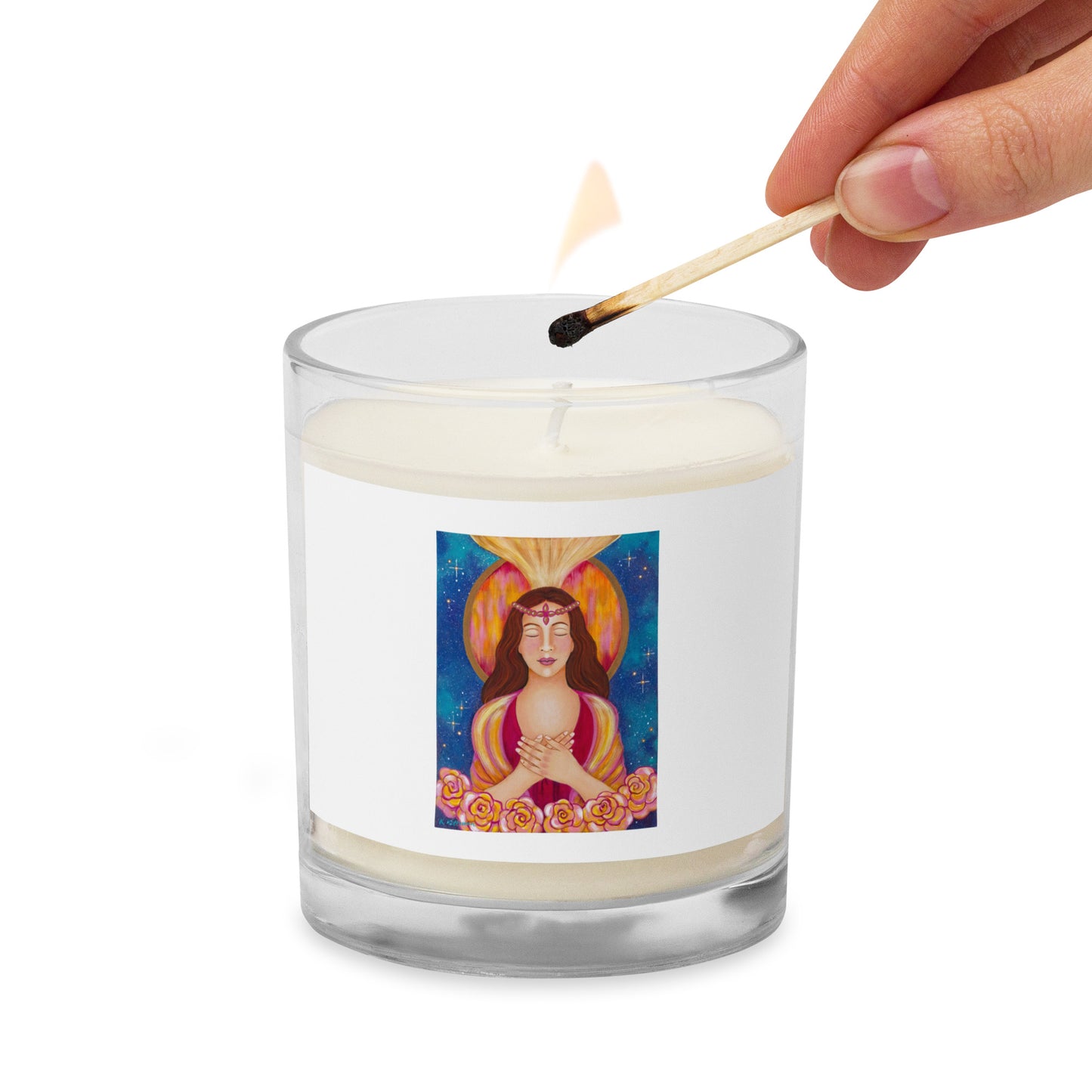 Divine Connection Glass Jar Soy Wax Candle