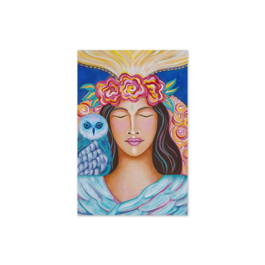 Kissed by the Star of Wisdom Greeting Card