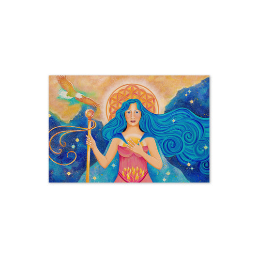 Goddess of Unconditional Love Greeting Card