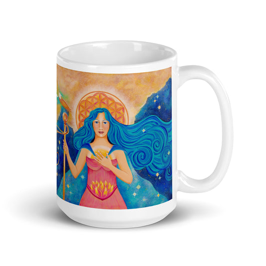 Goddess of Unconditional Love Large Mug