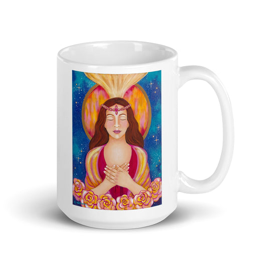 Divine Connection Large Mug